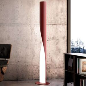 Kundalini Evita - stojací lampa LED, červená