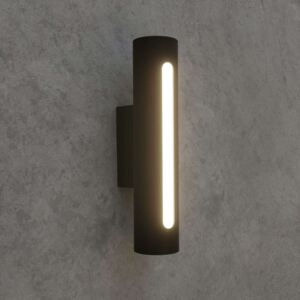 LED venkovní nástěnné svítidlo Tomas, tmavě šedé