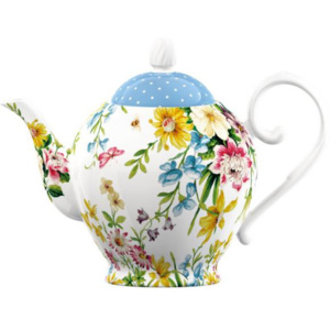 Porcelánová konvice na čaj English Garden