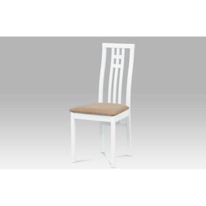 Jídelní židle BC-2482 WT, bílá