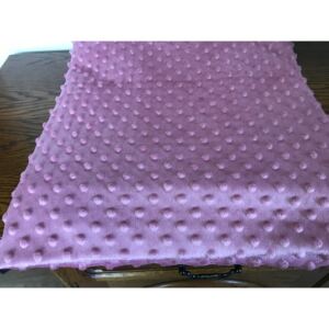 Dětská deka - fialová - minky, 78 cm x 78 cm
