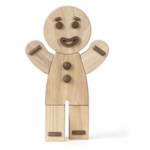 Boyhood Dřevěný perníček Gingerbread Man - Oak/Smoke BHD109