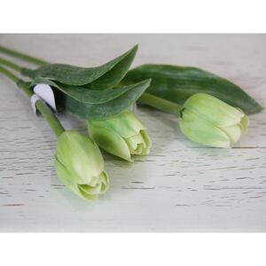Tulipán umělý - zelený