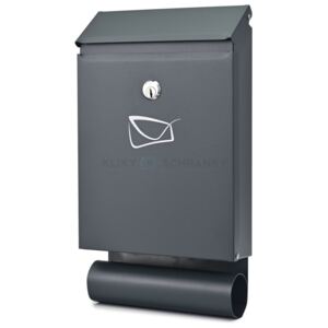 D3687 poštovní schránka antracit
