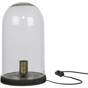 Hoorns Černá retro stolní lampa Magnus 38 cm
