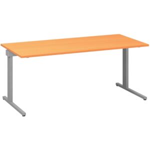 Kancelářský psací stůl CLASSIC C, 1800 x 800 mm, dezén buk