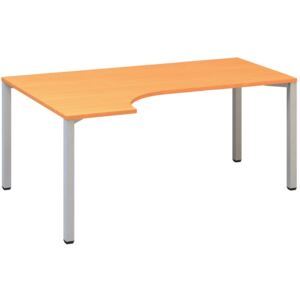Rohový psací stůl CLASSIC B, levý, dezén buk