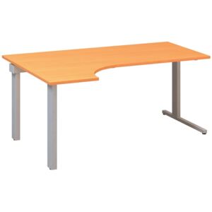 Rohový psací stůl CLASSIC C, levý, dezén buk