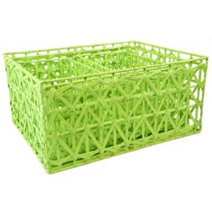 Vingo Úložný box zelený Rozměry (cm): 30x18, v. 18