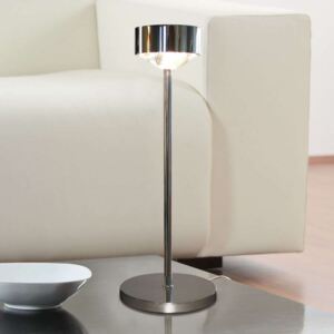 Stolní lampa Puk Eye, chrom lesklý