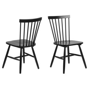 Designová jídelna židle Neri černá