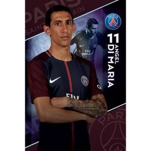 Plakát Paris Saint-Germain FC: Di Maria 17|18 (61 x 91,5 cm)