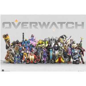 Plakát Overwatch: Anniversary Line Up (61 x 91,5 cm)