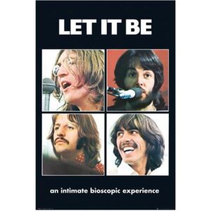 Plakát The Beatles: Let It Be (61 x 91,5 cm)