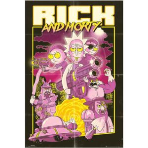 Plakát Rick And Morty: Action Movie (61 x 91,5 cm)