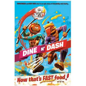 Plakát Fortnite: Dine N Dash (61 x 91,5 cm)