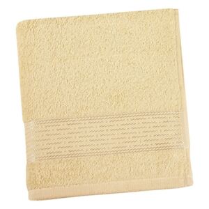 Froté ručník a osuška kolekce Proužek - Osuška 70x140 cm světle žlutá Bellatex