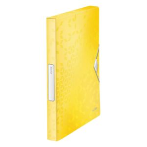 Žlutý box na dokumenty Leitz