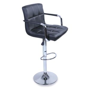 Tresko Barová židle s područkami BH012 Black