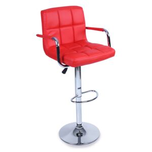 Tresko Barová židle s područkami BH014 Red