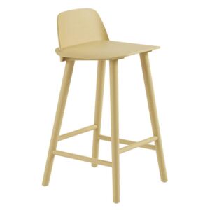Muuto Barová stolička Nerd 65 cm, sand yellow
