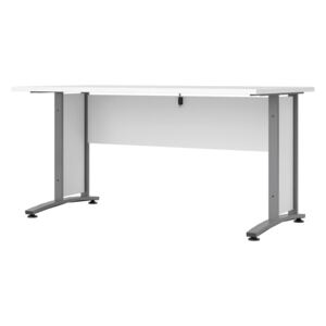FALCO Psací stůl Office 402/437 bílá/silver grey 6814