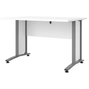 FALCO Psací stůl Office 403/437 bílá/silver grey 6818