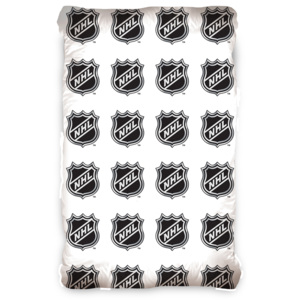 Prostěradlo NHL Logo White
