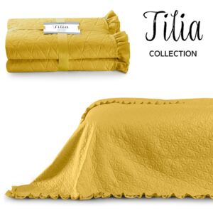 AmeliaHome Přehoz na postel Tilia medově žlutá, 170x210 Rozměr: 170x210