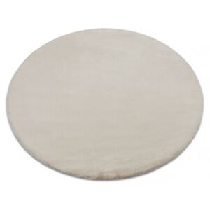 Kulatý koberec BUNNY béžový Rozměr: průměr 80 cm