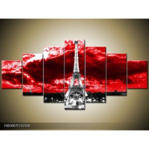 Obraz Eiffelovy věže v Paříži (F003007F210100)