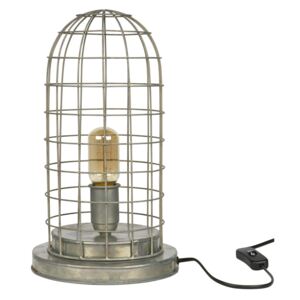 Hoorns Zinková kovová stolní lampa Cage