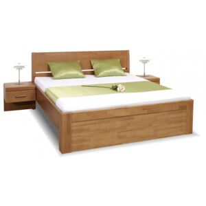 Zvýšená postel dvoulůžko z masivu CONCEPTA 2Z, masiv buk , 180x200 cm