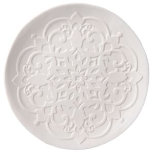 Keramický talíř s květinovým vzorem Floral Ornament - Ø 23*2 cm