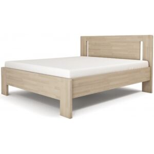 Dřevěná postel Lívia V 200x90 Tabák