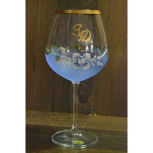 Výroční pohár na 90. narozeniny VÍNO - modrý velikost