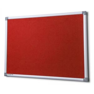 Textilní tabule SICO 120 x 90 cm červená