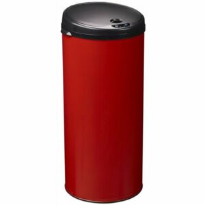 Rossignol Bezdotykový odpadkový koš Sensitive 45 l, červená