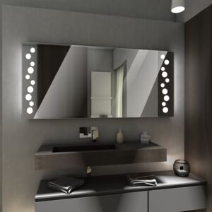 Koupelnové zrcadlo s LED podsvícením 45x90 cm TORONTO