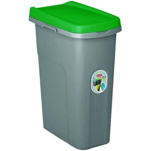 Odpadkový koš TERRY HOME ECO SYSTEM 25 L zelené víko