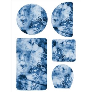 Webschatz Koupelnová série 'Mykonos', modrá, 47x50cm