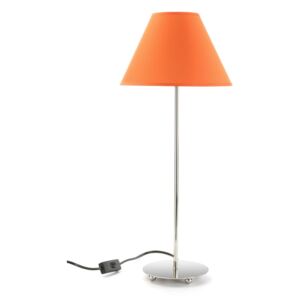Orange stolní lampa Versa Metalina, ø 25 cm