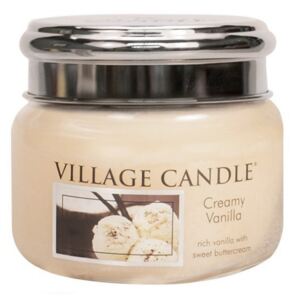 Village Candle Vonná svíčka ve skle, Vanilková zmrzlina - Creamy Vanilla, 11oz