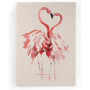 Obraz na plátně Surdic Flamingo, 50 x 70 cm