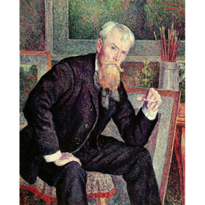 Obraz, Reprodukce - Portrait of Henri Edmond Cross (1856-1910) 1898 (oil on canvas), Maximilien Luce