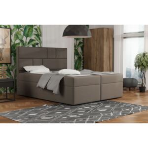 Designová postel s úložným prostorem MELINDA 180x200, Monolith 20