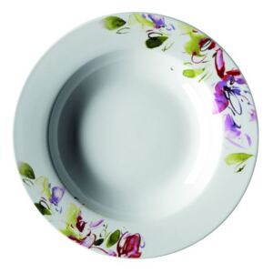 Porcelánový talíř 20-21 cm Floral Barva: 21,5 cm
