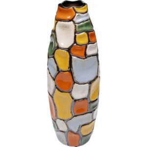 KARE DESIGN Barevná keramická váza Jolly Spots 41cm