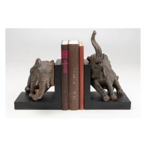 KARE DESIGN Zarážka na knihy Elephants 42 cm set 2 ks, Vemzu