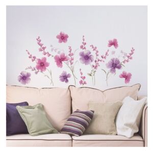 WA XL Purple flowers 57717 Fialové květy